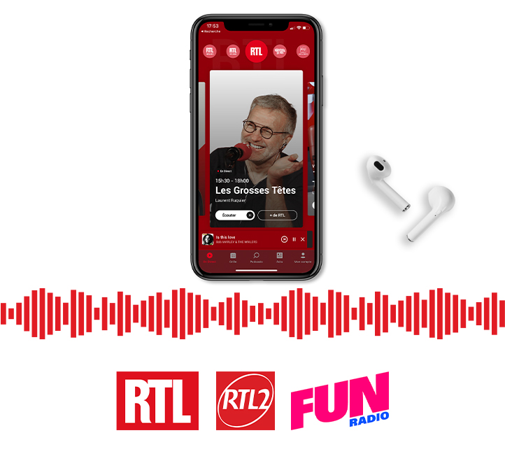 RTL, RTL2 & FUN RADIO